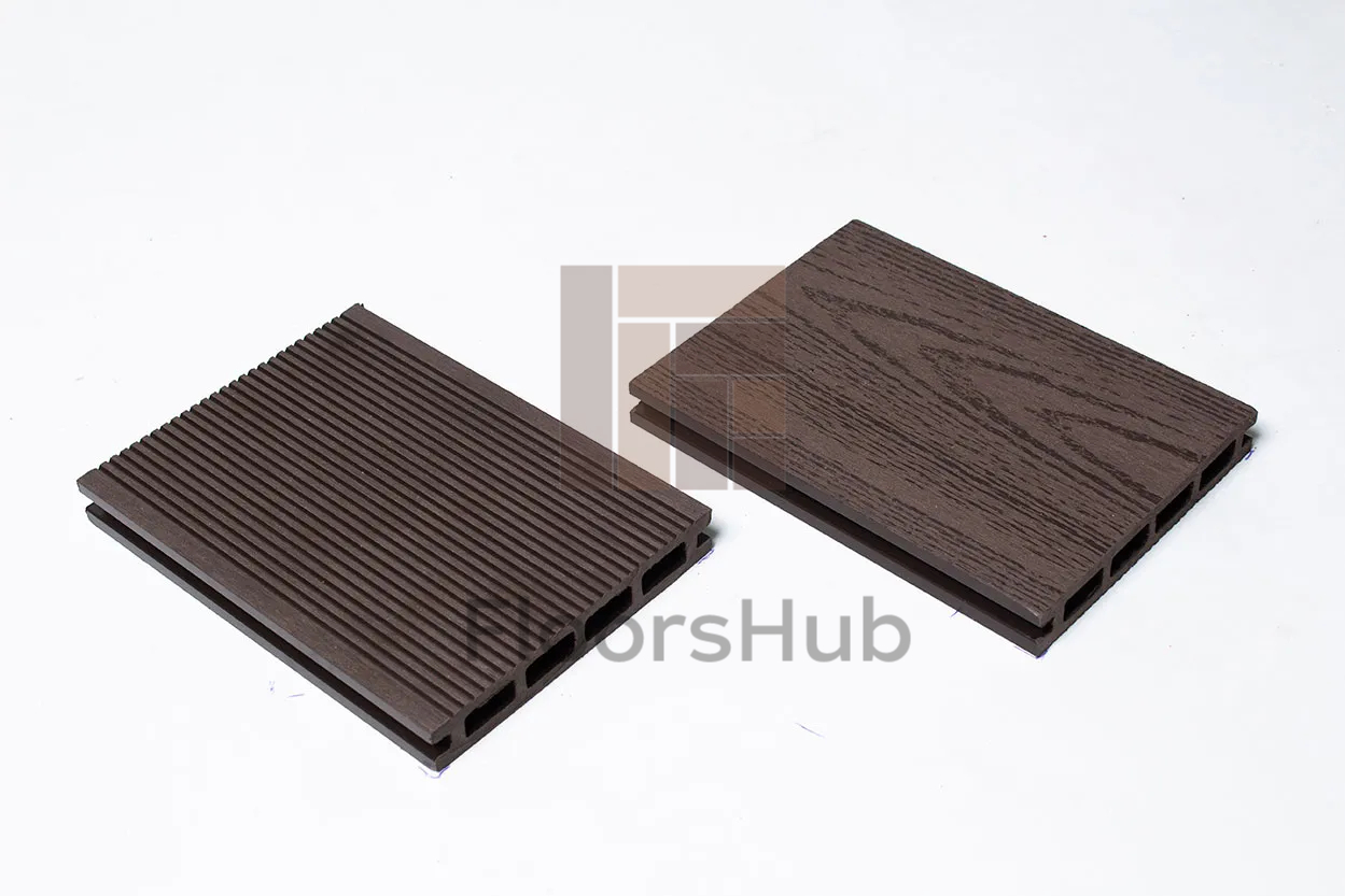 Dark Brown Wood Grains Decking